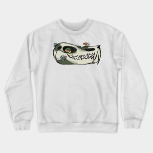 Skull Bird :: Creepy Crewneck Sweatshirt